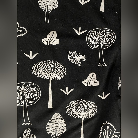 Amato Rizzi Relaxed Fit Whimsical Nature Print Sweatshirt 3/4 sleeves Size 0-10 - Picture 7 of 9